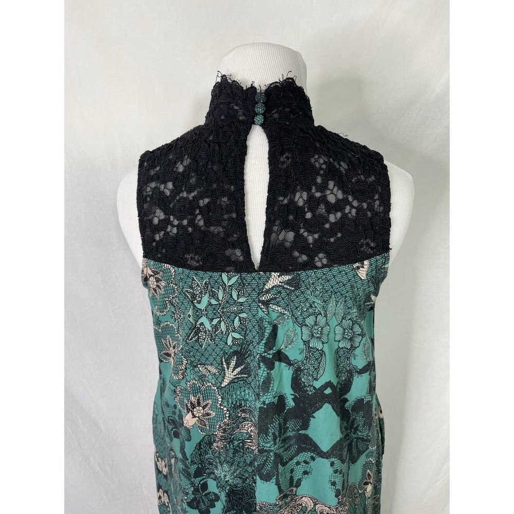 Maeve Anthropologie Dress Womens Extra Small XS Lace Neckline - Picture 10 of 15